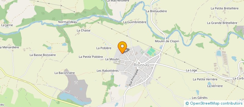 localisation de l'entreprise MONSIEUR PIERRE LEBOEUF à SEVREMOINE