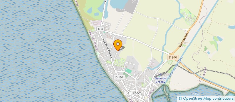 localisation de l'entreprise MONSIEUR PIERRE LEBOEUF à LE CROTOY