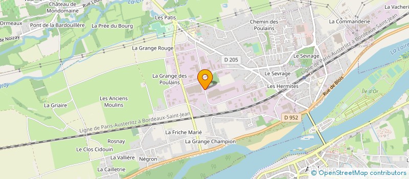 localisation de l'entreprise MONSIEUR PIERRE LEBORGNE-LARIVIERE  NAZELLES-NEGRON