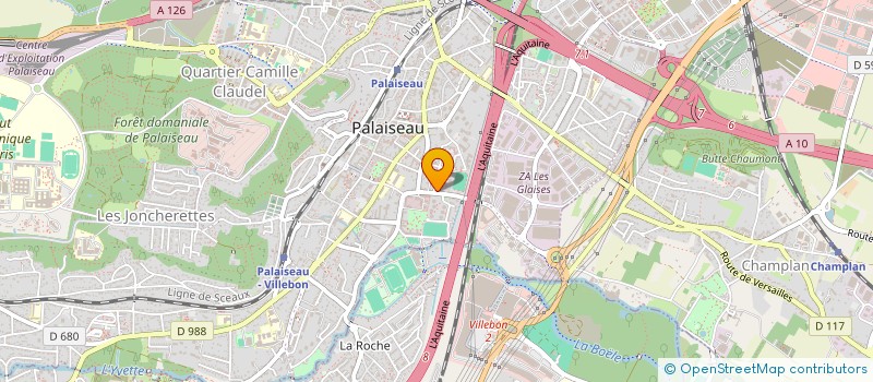 localisation de l'entreprise MONSIEUR PIERRE LEBRUN à PALAISEAU