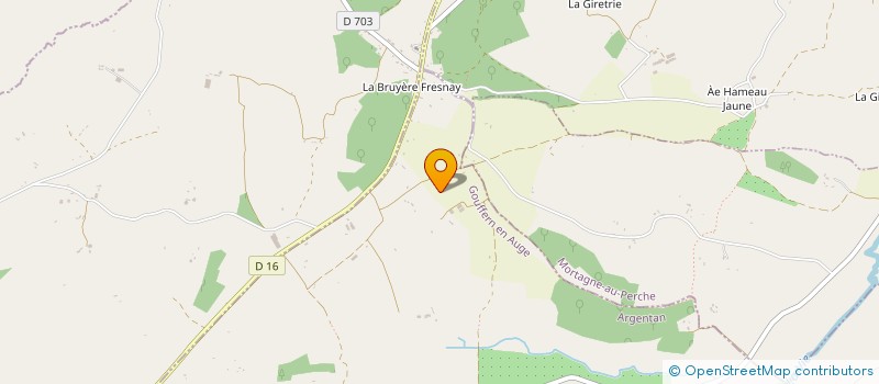 localisation de l'entreprise MONSIEUR PIERRE LEBUGLE à GOUFFERN EN AUGE