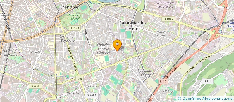 localisation de l'entreprise MONSIEUR PIERRE LECCE  GRENOBLE