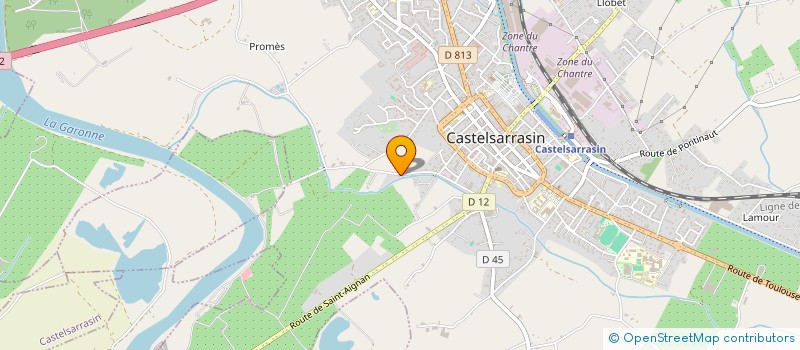 localisation de l'entreprise MONSIEUR PIERRE LECOCQ  CASTELSARRASIN
