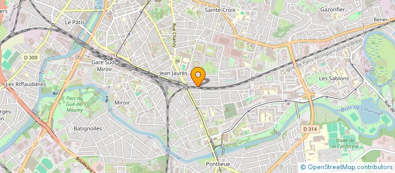 localisation de l'entreprise MONSIEUR PIERRE LECOMTE  LE MANS