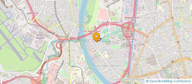 localisation de l'entreprise MONSIEUR PIERRE LECOUR à TOULOUSE