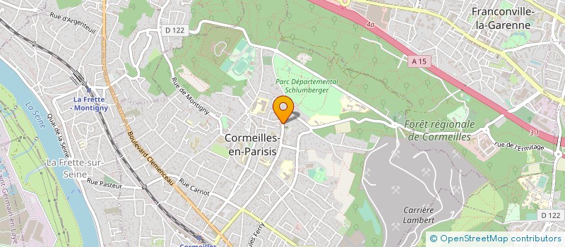 localisation de l'entreprise MONSIEUR PIERRE LECOURT  CORMEILLES-EN-PARISIS