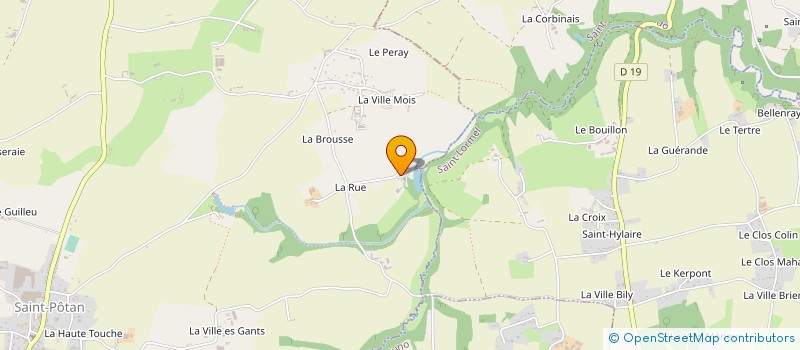 localisation de l'entreprise MONSIEUR PIERRE LECUYER à SAINT-POTAN