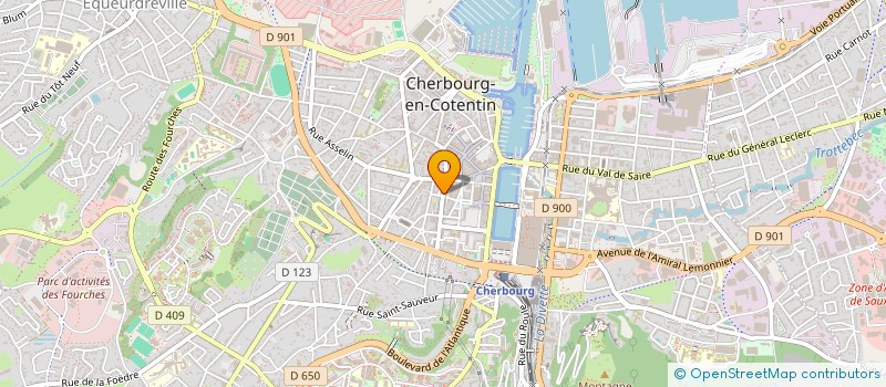 localisation de l'entreprise MONSIEUR PIERRE LEDANOIS  CHERBOURG-EN-COTENTIN