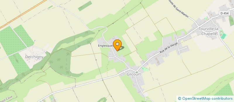 localisation de l'entreprise MONSIEUR PIERRE LEDRU  PETIT-CAUX