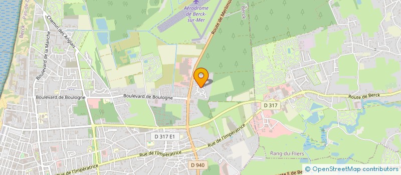 localisation de l'entreprise MONSIEUR PIERRE LEDUC  BERCK