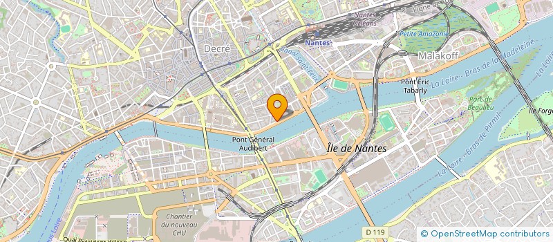 localisation de l'entreprise MONSIEUR PIERRE LEDUEY à NANTES
