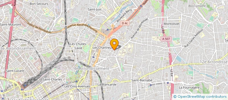 localisation de l'entreprise MONSIEUR PIERRE LEFEBVRE à MARSEILLE