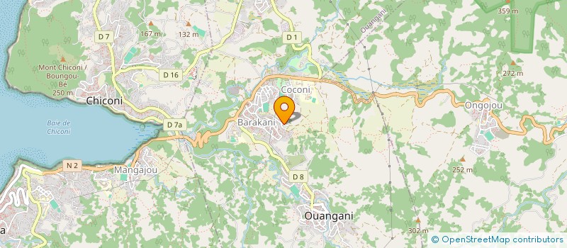 localisation de l'entreprise MONSIEUR PIERRE LEGENDRE à OUANGANI