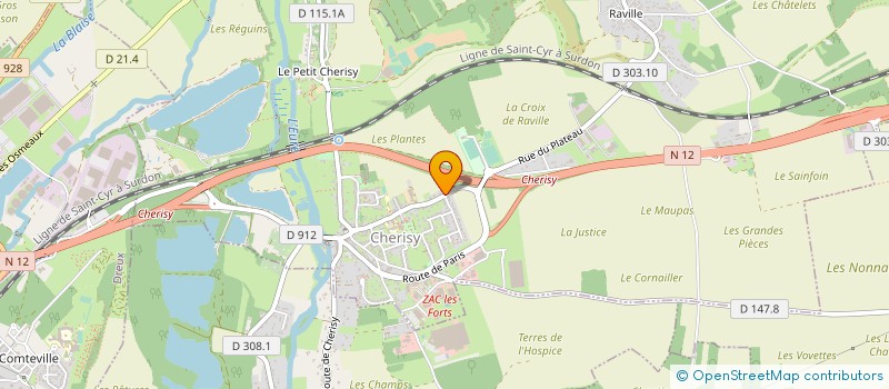 localisation de l'entreprise MONSIEUR PIERRE LEGER à CHERISY