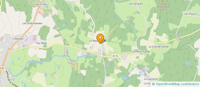 localisation de l'entreprise MONSIEUR PIERRE LEGER à PAGEAS