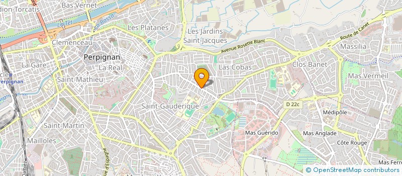 localisation de l'entreprise MONSIEUR PIERRE LEGIS  PERPIGNAN