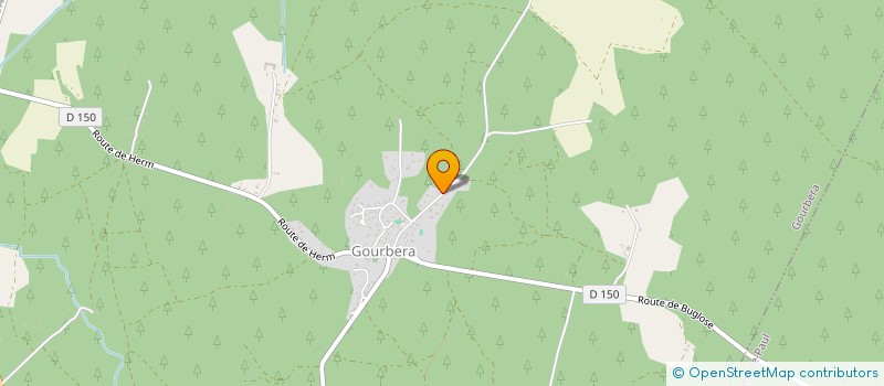 localisation de l'entreprise MONSIEUR PIERRE LEGLIZE  GOURBERA