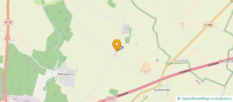 localisation de l'entreprise MONSIEUR PIERRE LEGRAND à ABLIS