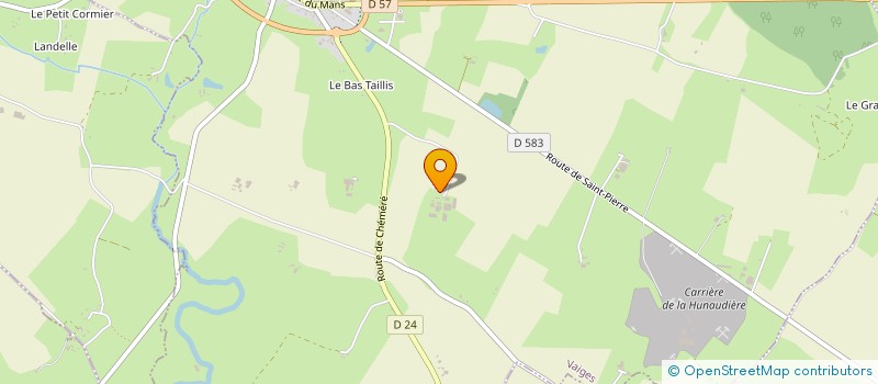 localisation de l'entreprise MONSIEUR PIERRE LEGRAND  VAIGES