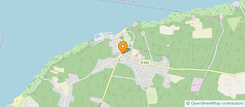 localisation de l'entreprise MONSIEUR PIERRE LEGRAND  GASTES