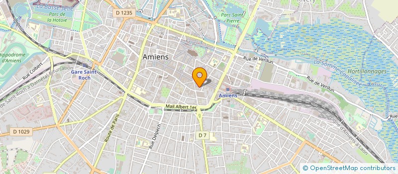 localisation de l'entreprise MONSIEUR PIERRE LEGRIS à AMIENS