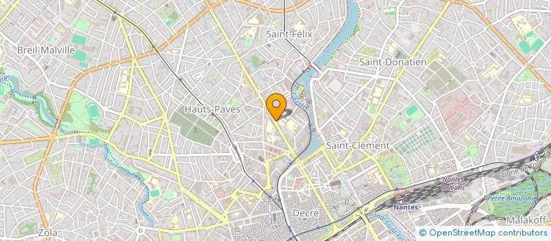 localisation de l'entreprise MONSIEUR PIERRE LEGRIX à NANTES