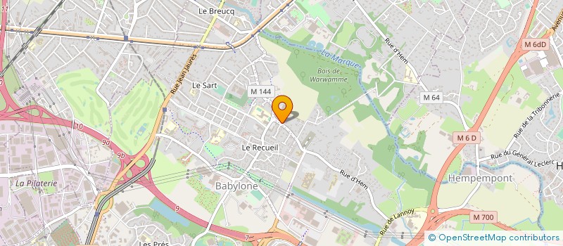 localisation de l'entreprise MONSIEUR PIERRE LEGRY à VILLENEUVE-D'ASCQ