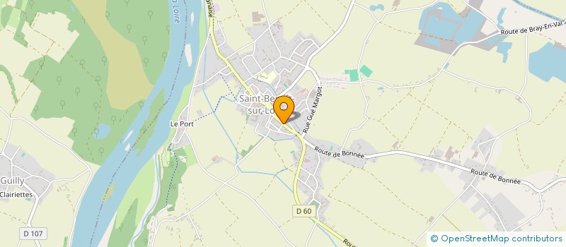 localisation de l'entreprise MONSIEUR PIERRE LEGUAY  SAINT-BENOIT-SUR-LOIRE