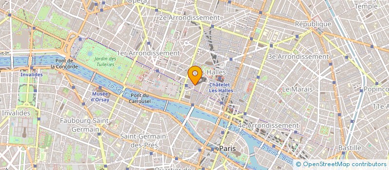 localisation de l'entreprise MONSIEUR PIERRE LEGUE à PARIS