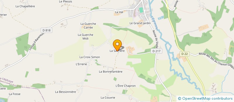 localisation de l'entreprise MONSIEUR PIERRE LEHEC à LONLAY-L ABBAYE