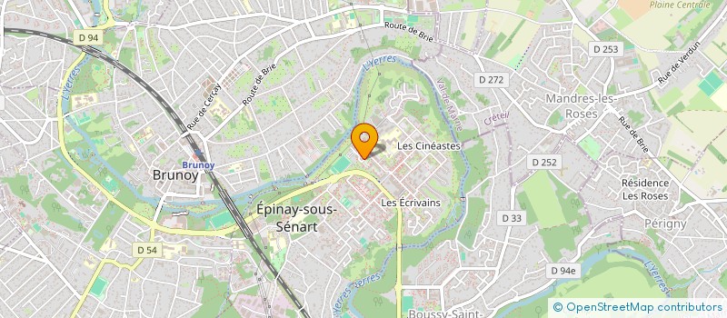 localisation de l'entreprise MONSIEUR PIERRE LELLOUCHE  EPINAY-SOUS-SENART