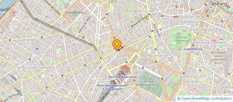 localisation de l'entreprise MONSIEUR PIERRE LEMAIRE  PARIS