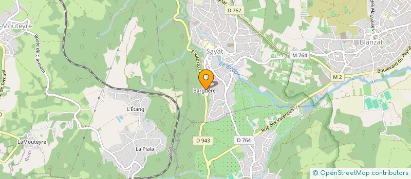 localisation de l'entreprise MONSIEUR PIERRE LEMAIRE  SAYAT