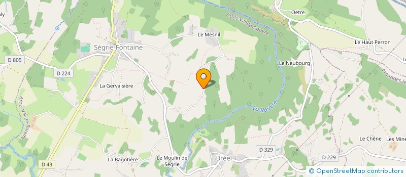 localisation de l'entreprise MONSIEUR PIERRE LEMANCEL à SAINTE-OPPORTUNE