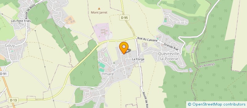 localisation de l'entreprise MONSIEUR PIERRE LEMARCHAND  YMARE