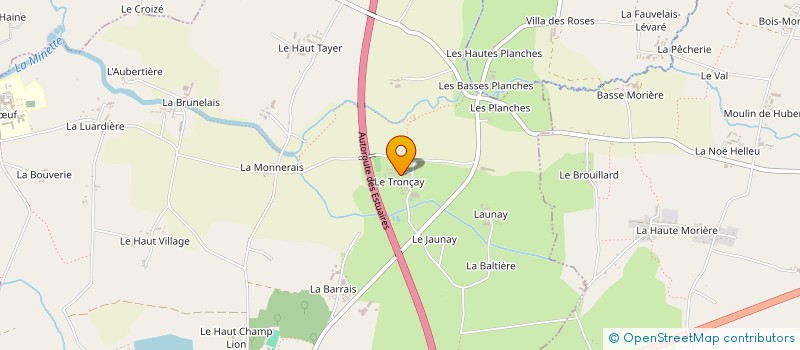 localisation de l'entreprise MONSIEUR PIERRE LEMARIE  SAINT-SAUVEUR-DES-LANDES