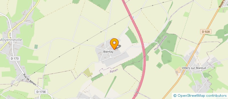 localisation de l'entreprise MONSIEUR PIERRE LEMATTRE  MOYENNEVILLE