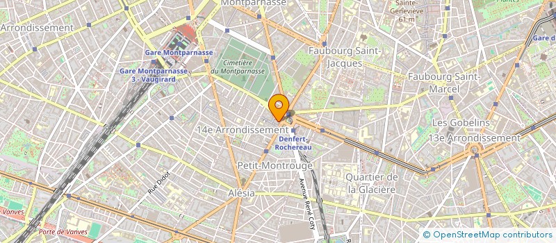 localisation de l'entreprise MONSIEUR PIERRE LEMBO  PARIS