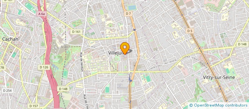 localisation de l'entreprise MONSIEUR PIERRE LEMMEL  VILLEJUIF