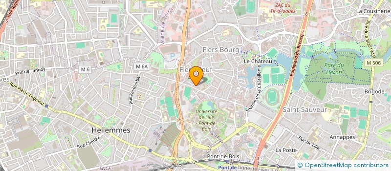 localisation de l'entreprise MONSIEUR PIERRE LEMOINE  VILLENEUVE-D'ASCQ