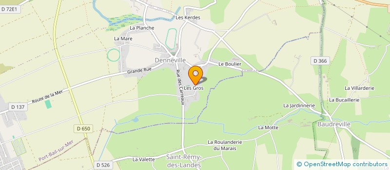 localisation de l'entreprise MONSIEUR PIERRE LEMONNIER à PORT-BAIL-SUR-MER