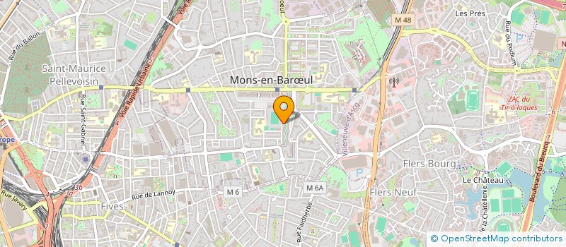localisation de l'entreprise MONSIEUR PIERRE LENEGRE à MONS-EN-BARŒUL