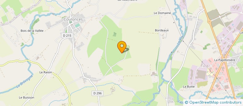 localisation de l'entreprise MONSIEUR PIERRE LENORMAND à COULONCES