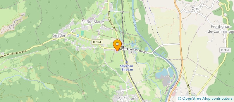 localisation de l'entreprise MONSIEUR PIERRE LEON  SALECHAN