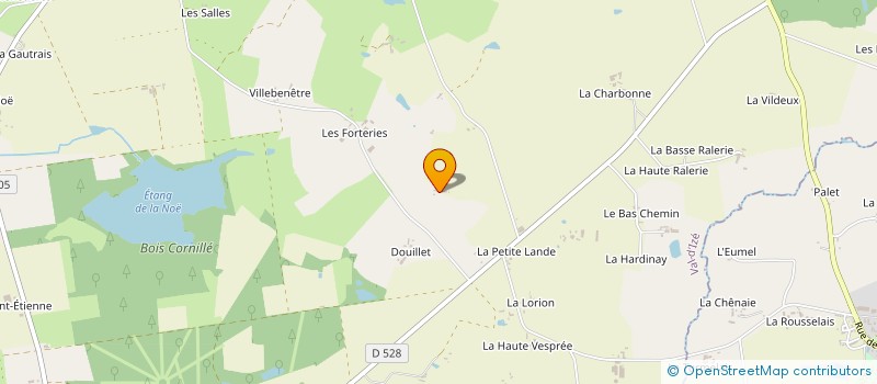 localisation de l'entreprise MONSIEUR PIERRE LEONARD  LIVRE-SUR-CHANGEON