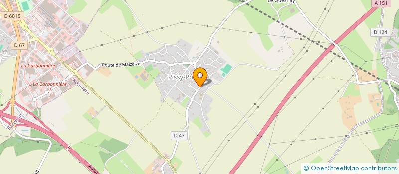 localisation de l'entreprise MONSIEUR PIERRE LEPASTOUREL à PISSY-POVILLE