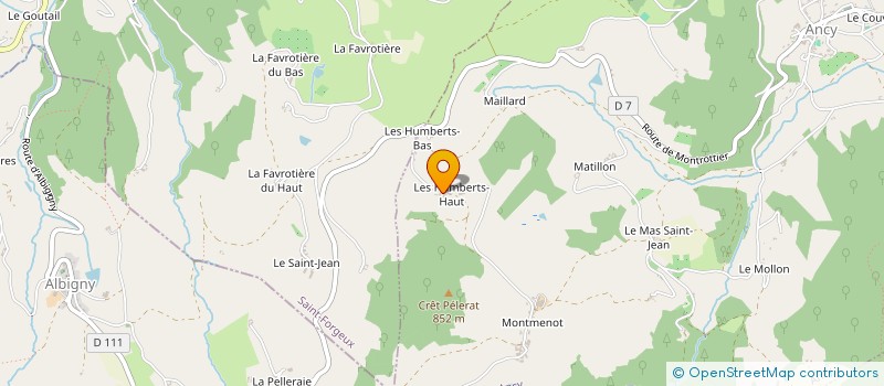 localisation de l'entreprise MONSIEUR PIERRE LEPIN à ANCY
