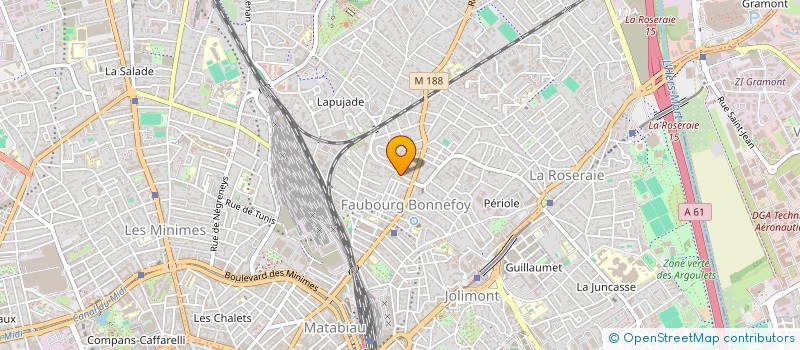 localisation de l'entreprise MONSIEUR PIERRE LEPLAIDEUR à TOULOUSE