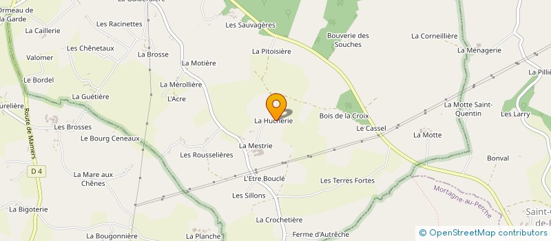 localisation de l'entreprise MONSIEUR PIERRE LEPRINCE à SAINT-JULIEN-SUR-SARTHE