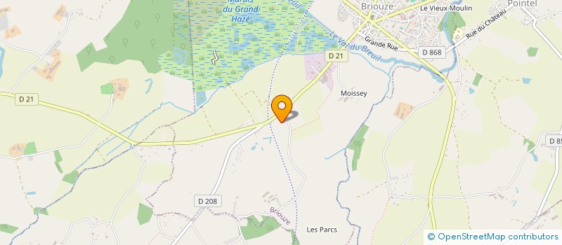 localisation de l'entreprise MONSIEUR PIERRE LEPROVOST à BRIOUZE